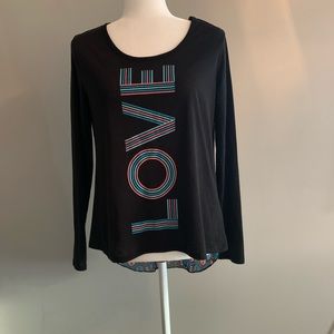 NOBO Layered Look Blouse split back.